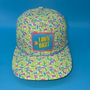 Bryar Co Lawn Dart Snapback Hat 90s Retro Baseball Hat